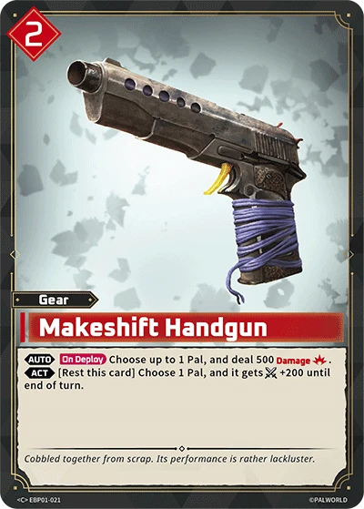 Makeshift Handgun (EBP01-021) (Dawn of Palpagos) (EBP01)