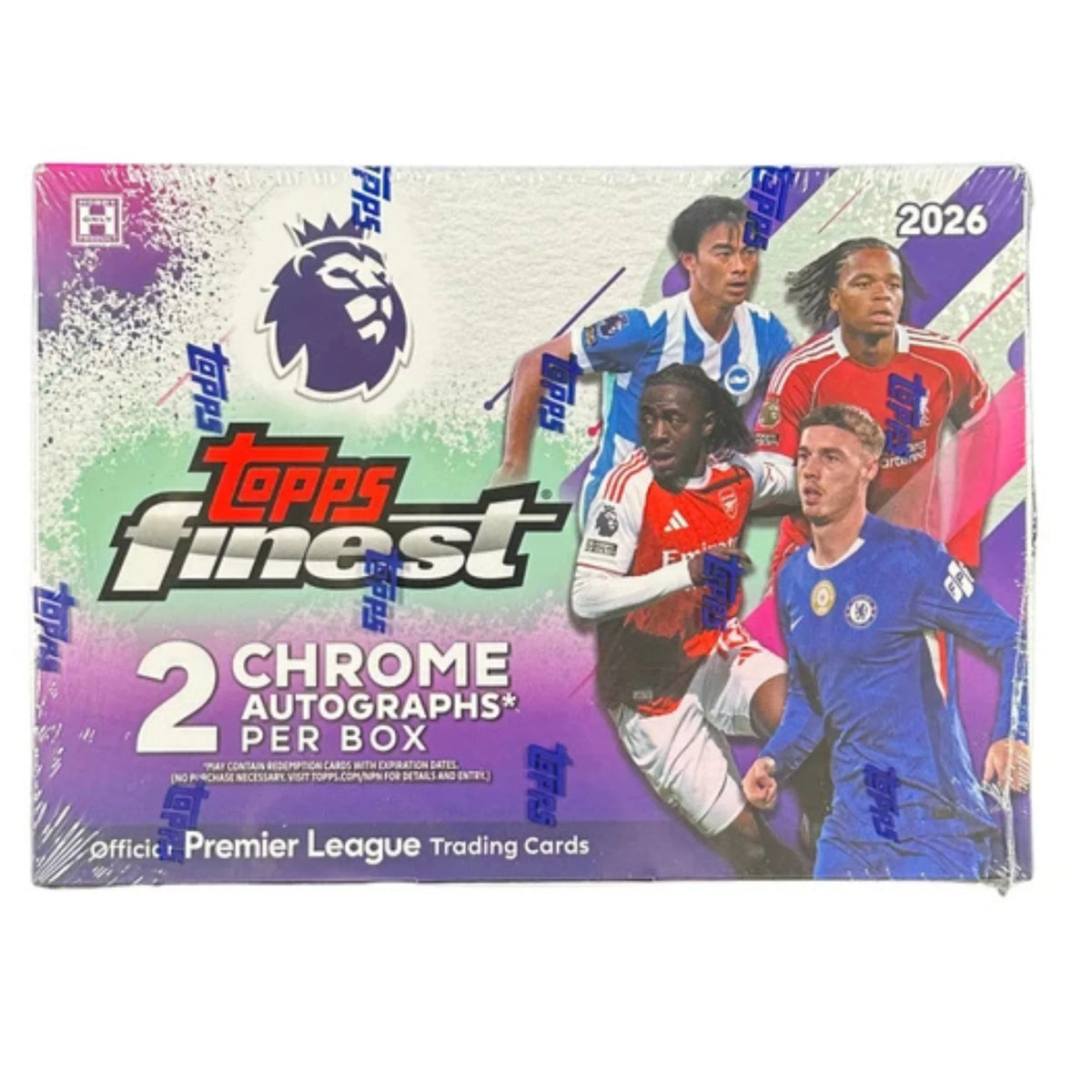 2025-26 Topps Finest Soccer English Premier League Hobby Box
