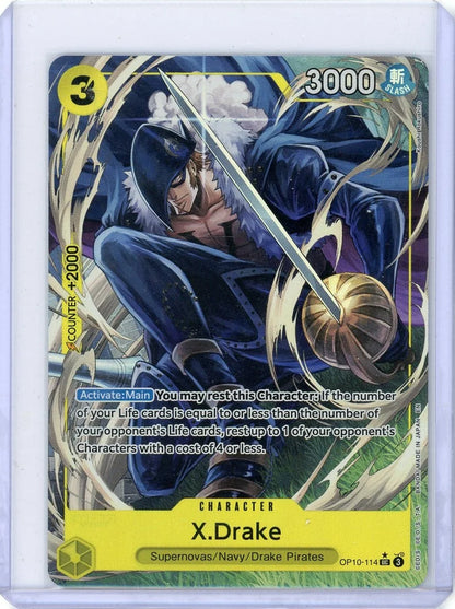 X.Drake One Piece OP10-114 Alt Art