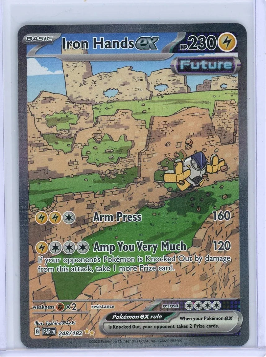 Iron Hands ex Pokémon Paradox Rift Special Illustration Rare #248/182