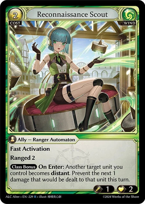 Reconnaissance Scout (229) (Alchemical Revolution Alter Edition) (ALC Alter)