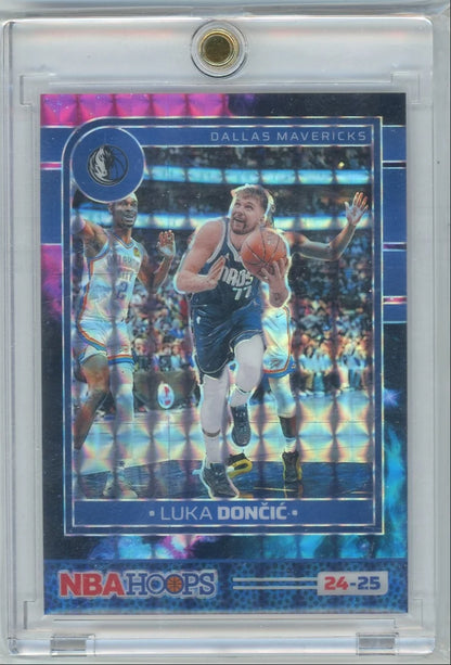 Luka Doncic 2024-25 Panini NBA Hoops Nebula #'d 1/1