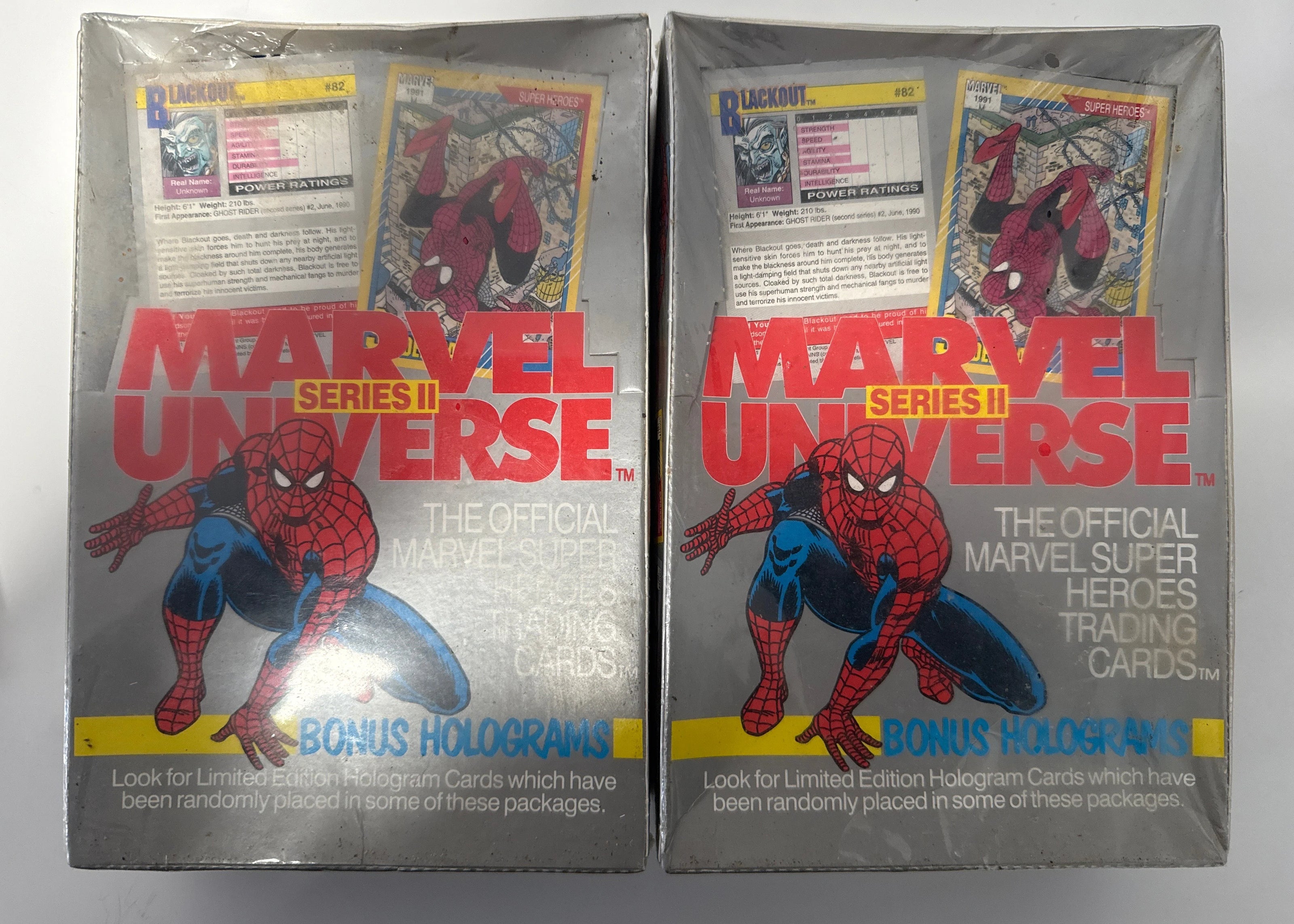 1991 Impel Marvel Universe Series 2 Hobby Box (sealed)