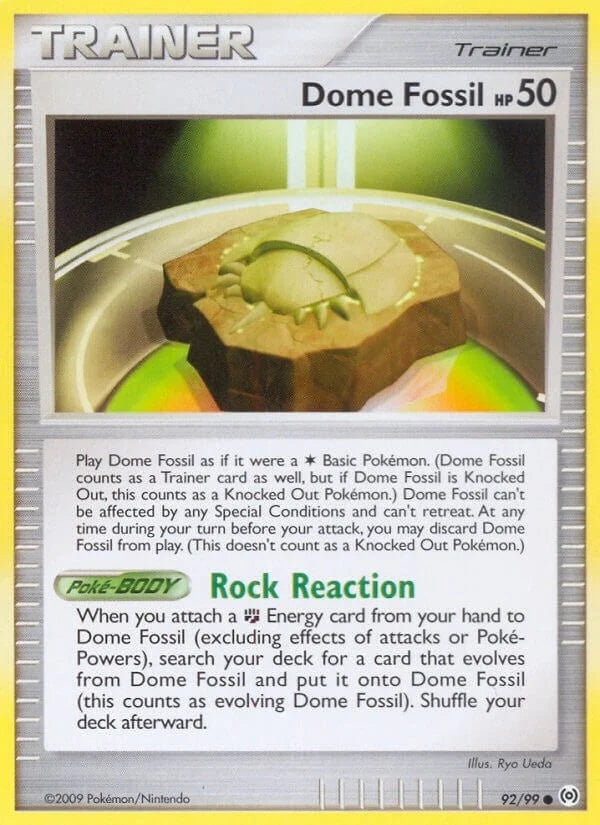Dome Fossil (92/99) (Arceus) (AR)