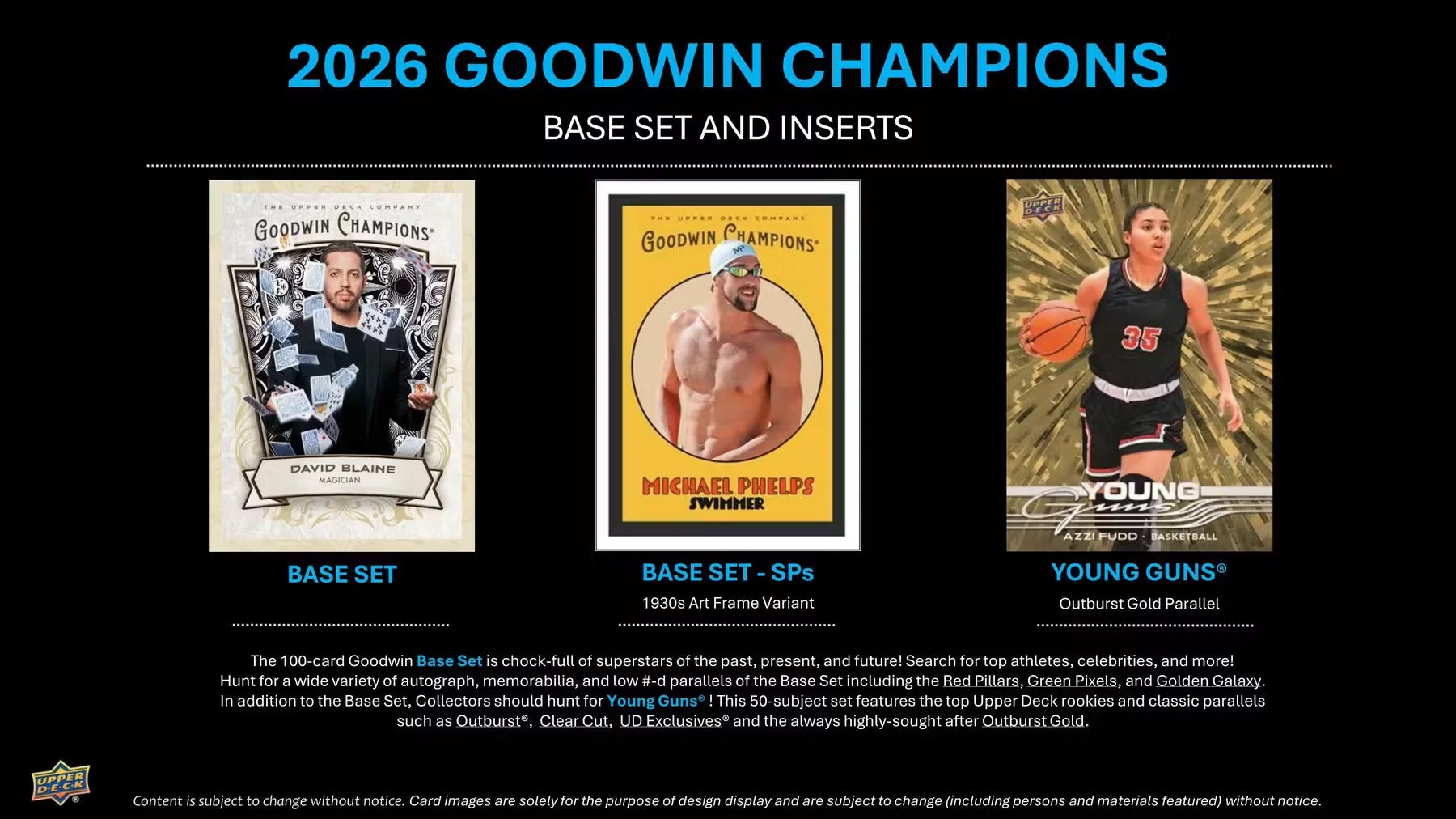 2026 Upper Deck Goodwin Champions Hobby Box [Contact us to Order]