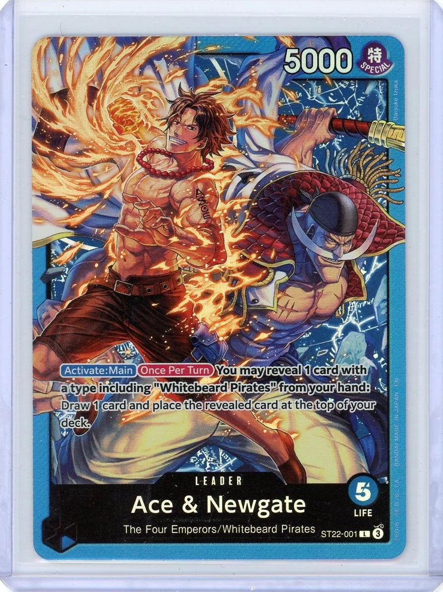 Ace & Newgate One Piece ST22-001 Leader