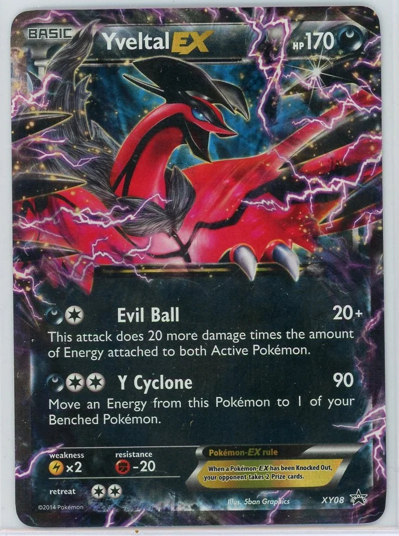 Yveltal EX 2014 Pokemon XY Promo #XY08