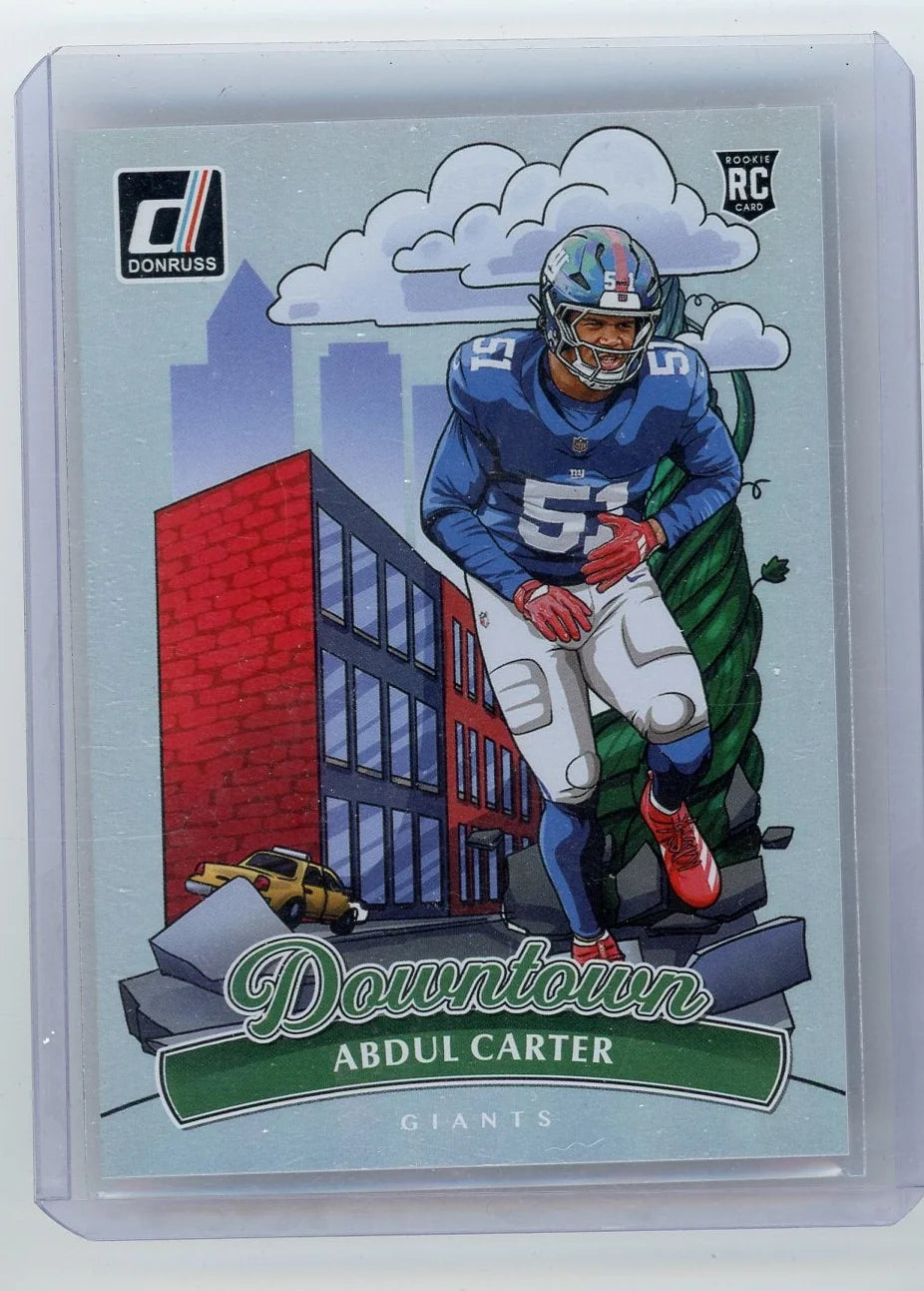 Abdul Carter 2025 Panini Donruss Downtown
