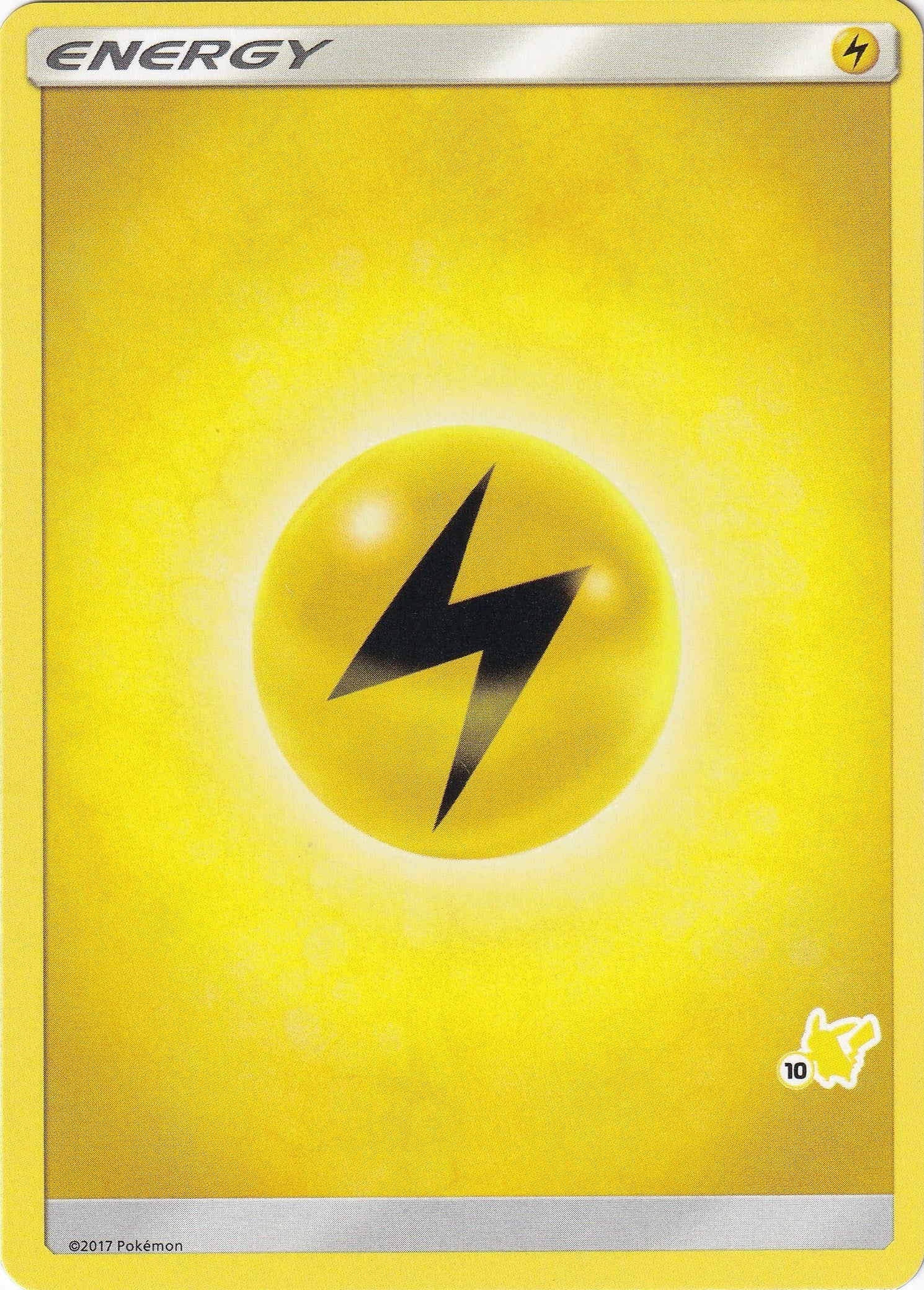 Lightning Energy (#10 Pikachu Stamped) (Battle Academy) (BTA)