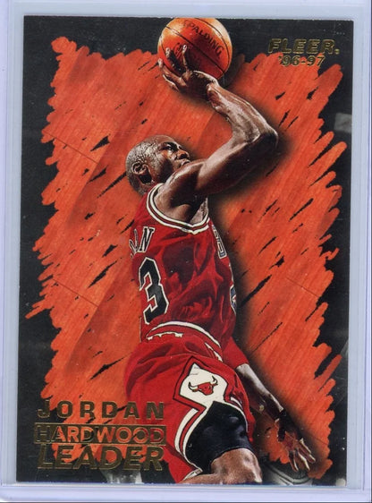 Michael Jordan 1996 NBA Hoops the big finish #176