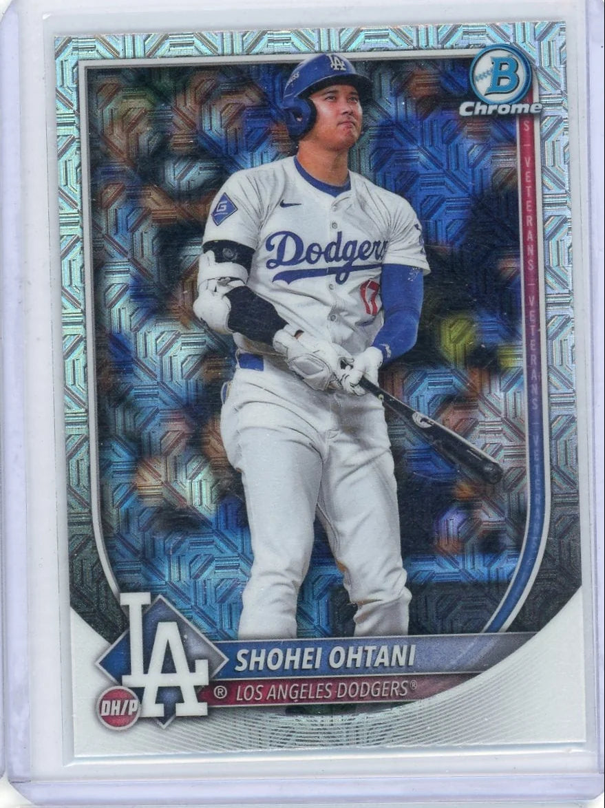 Shohei Ohtani 2025 Bowman Mojo Refractor