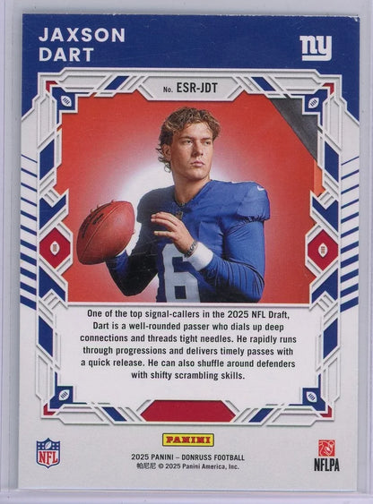 Jaxson Dart 2025 Panini Donruss Elite Series Rookies