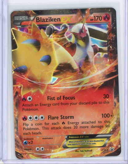 Blaziken EX 2015 Pokemon Black Star Promo #XY54 LP