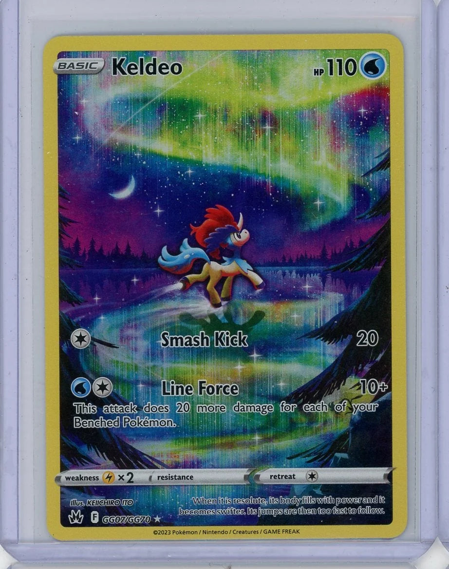 Keldo 2023 Pokemon Crown Zenith GG07/GG70