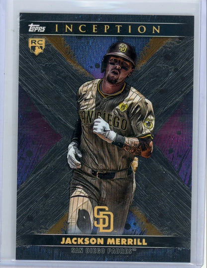 Jackson Merrill 2024 Topps Inception Alpha Black X *SSP*