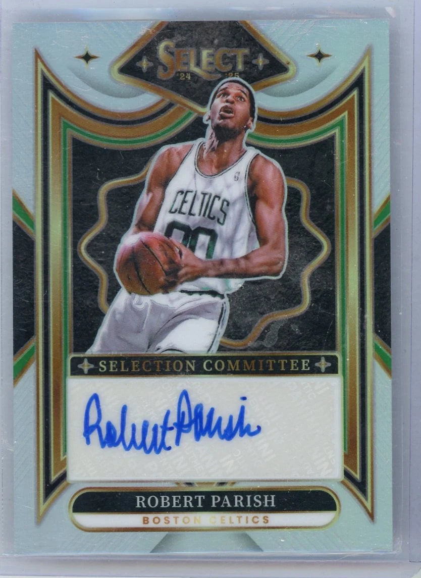Robert Parish 2024-25 Panini Select Selection Committee autograph