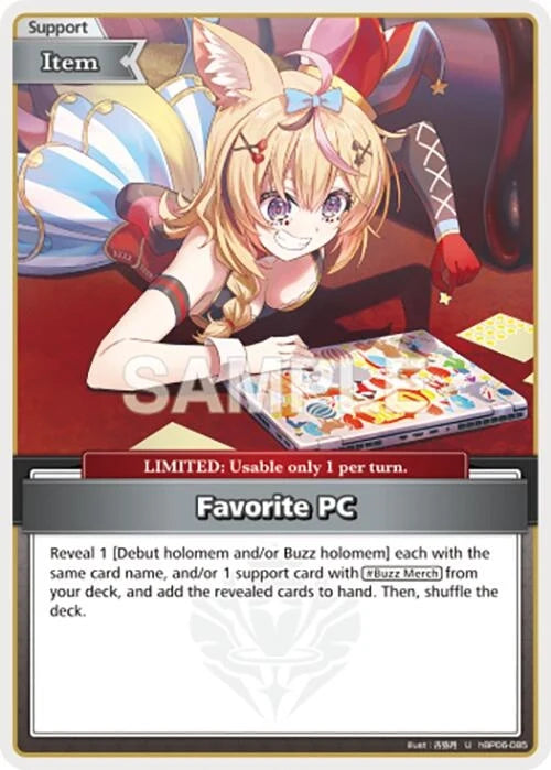 Favorite PC (U) (hBP06-085) (Ayakashi Vermilion) (HBP06E)