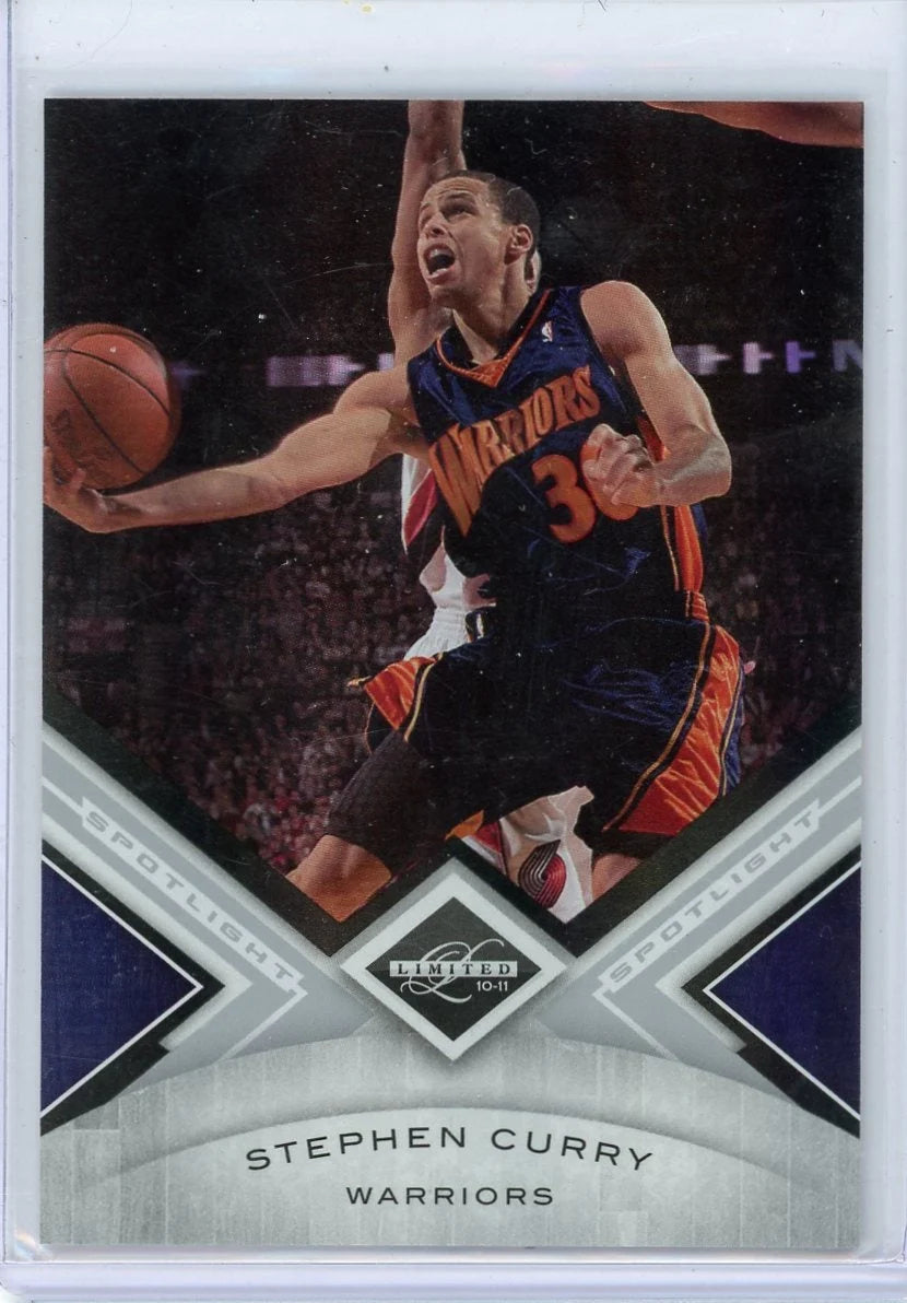 Stephen Curry 2010-11 Panini Limited holo #'d 148/149