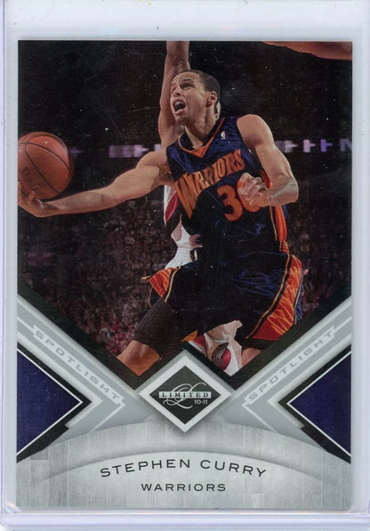 Stephen Curry 2010-11 Panini Limited holo #'d 148/149