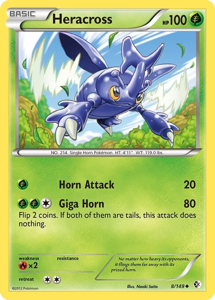 Heracross (8/149) (Boundaries Crossed) (BCR)