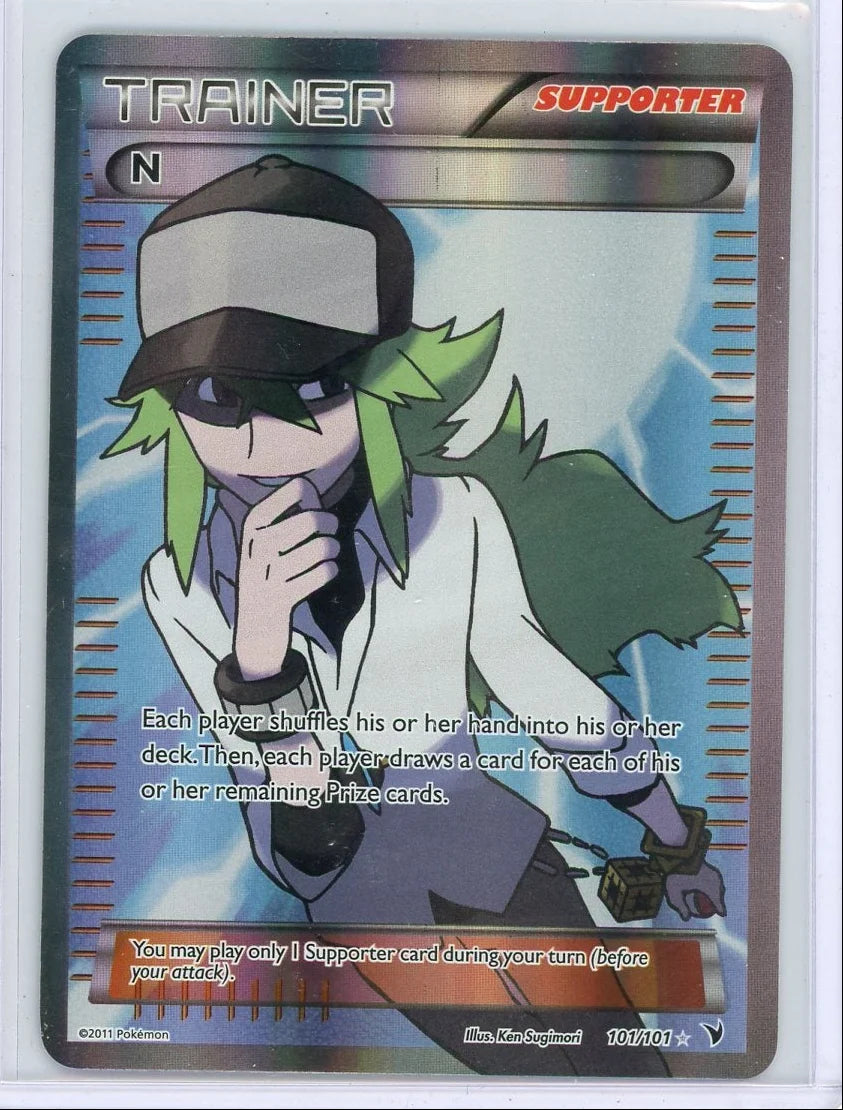 N Trainer 2011 Pokemon Noble Victories Full Art #101/101
