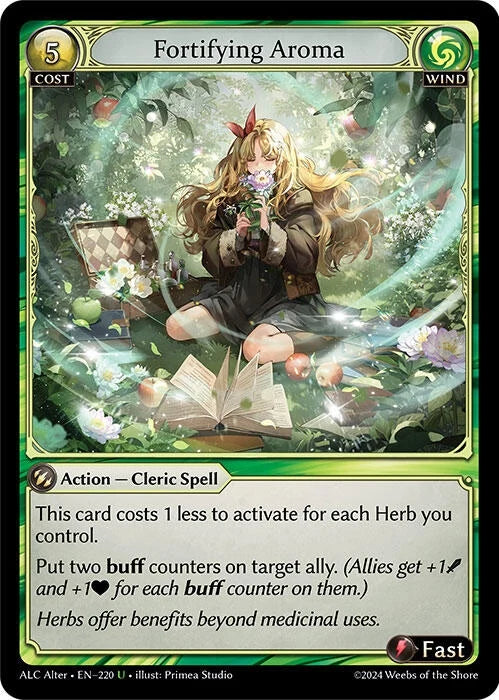 Fortifying Aroma (220) (Alchemical Revolution Alter Edition) (ALC Alter)