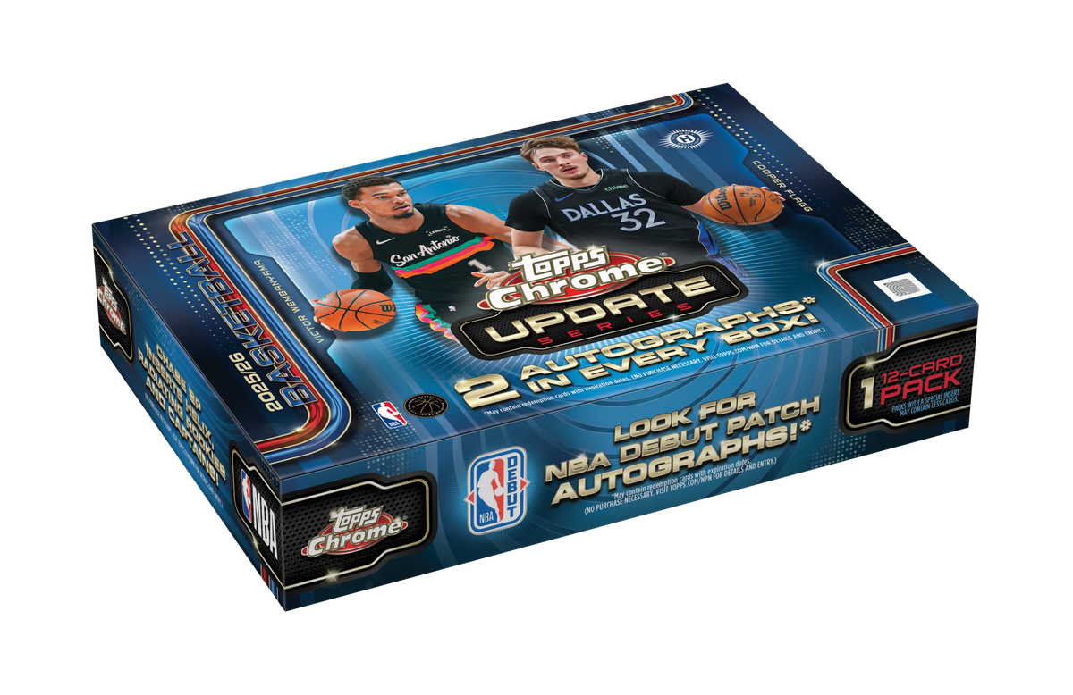 2025-26 Topps Chrome Update Basketball Breakers Delight Box