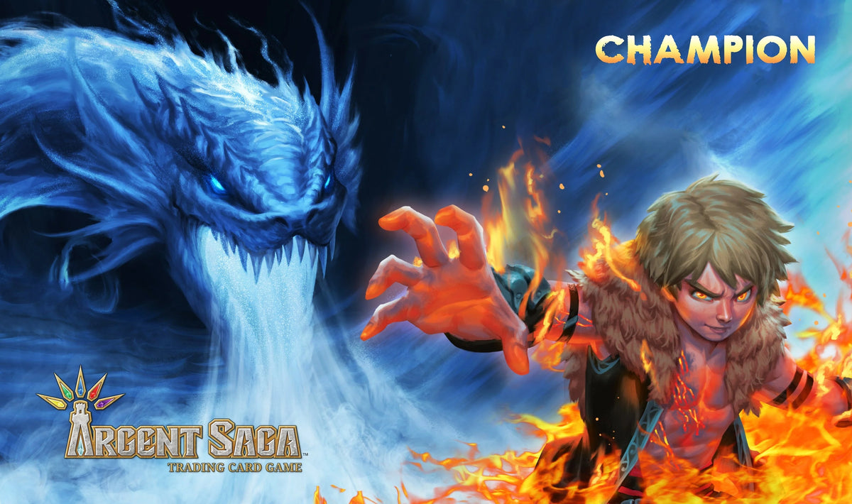Argent Saga TCG Rubber Event Playmat - Eternal Rivals Champion (Re-Release Event)