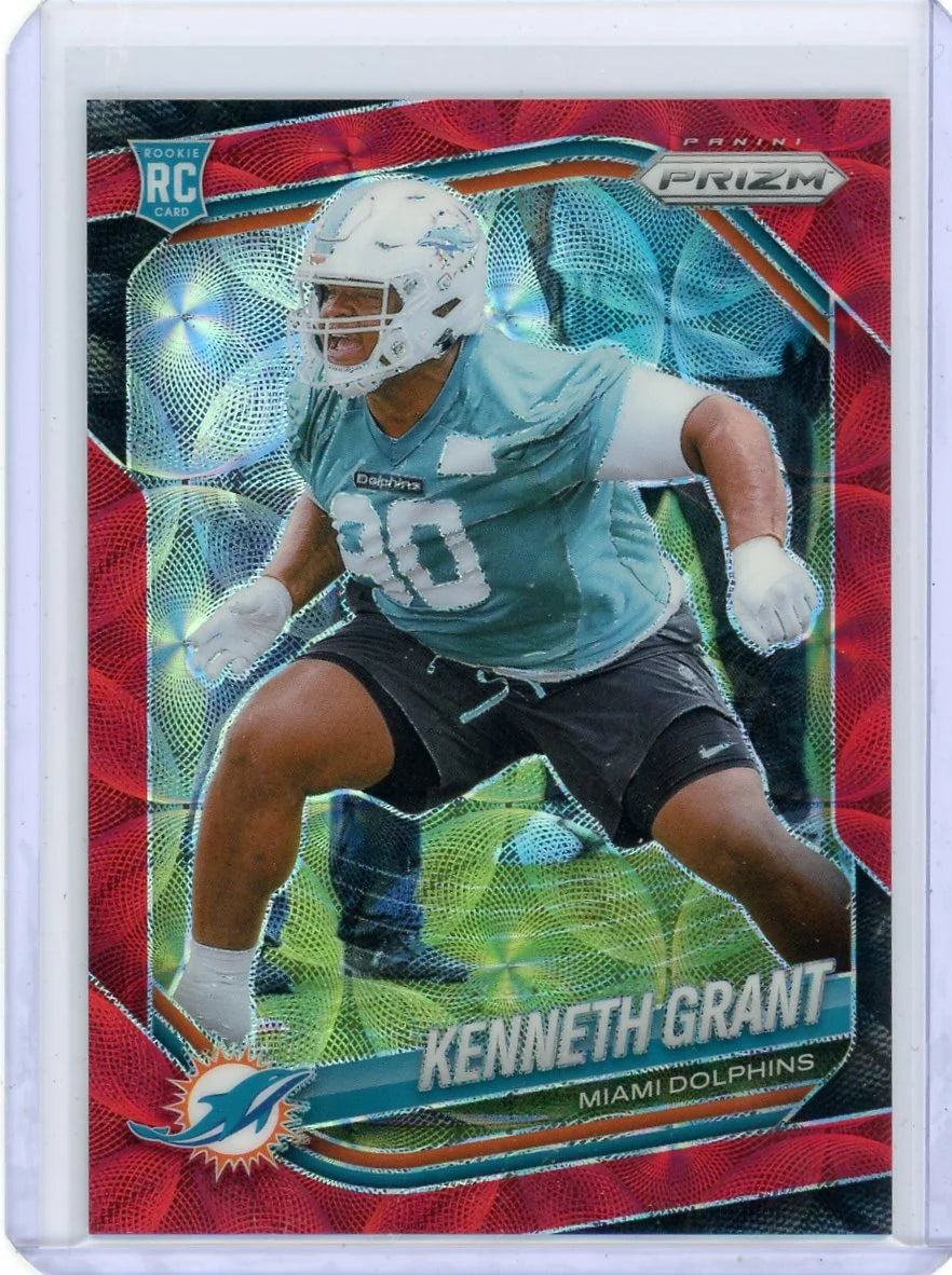Kenneth Grant 2025 Panini Prizm Choice Red #'d 19/20