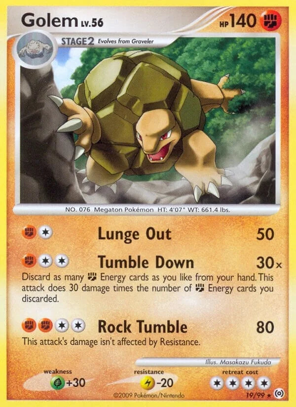 Golem (19/99) (Arceus) (AR)