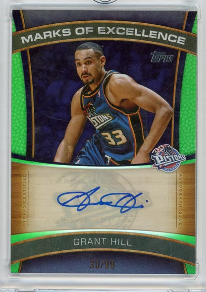 Grant Hill 2025-26 Topps Marks of Excellence autograph #'d 30/99
