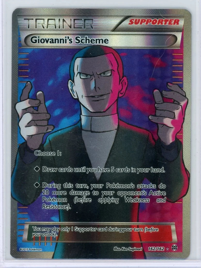 Giovanni's Scheme Trainer 2015 Pokemon BREAKthrough #162/162