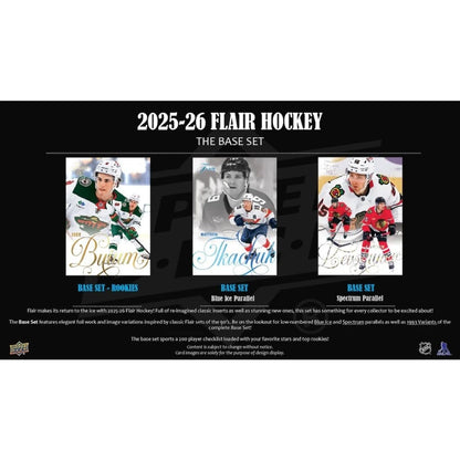 2025-26 Upper Deck Flair Hockey Hobby Box [Contact Us To Order]