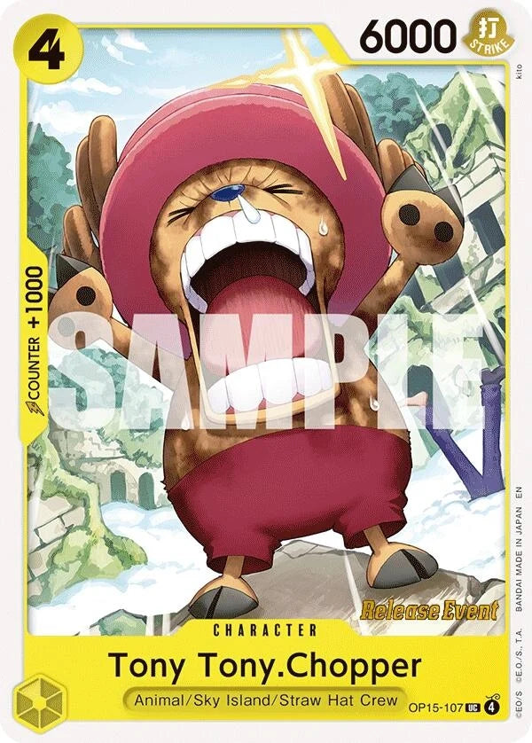 Tony Tony.Chopper (OP15-107) (OP15-107) (Adventure on Kami's Island Release Event Cards) (OP15 RE)