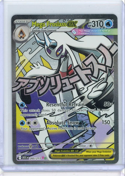 Mega Froslass ex Pokemon Ascended Heroes Mega Attack Rare 265/217