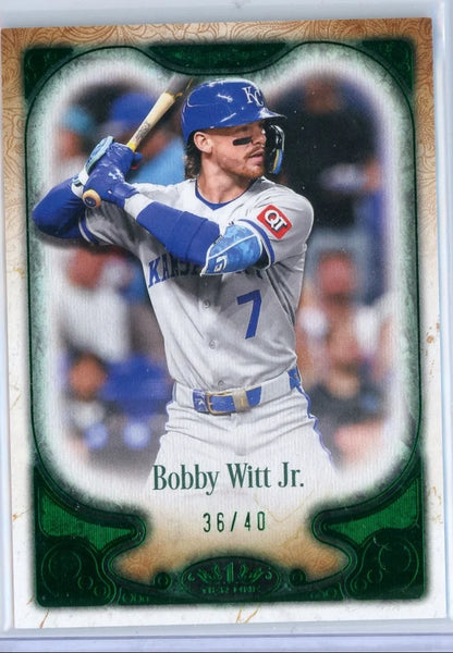 Bobby Witt Jr. 2026 Topps Tier One #31 #'d /40