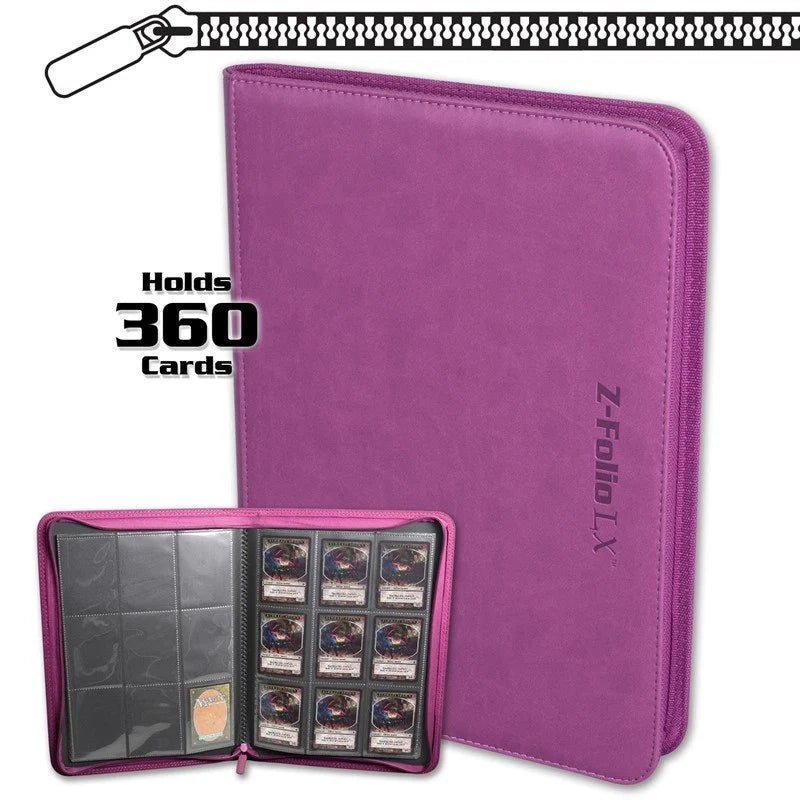 Z-Folio 9-Pocket LX Album - Pink