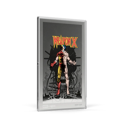 Agoro Marvel Art Wovlerine #72 Foil 1 oz Silver Comix Foil