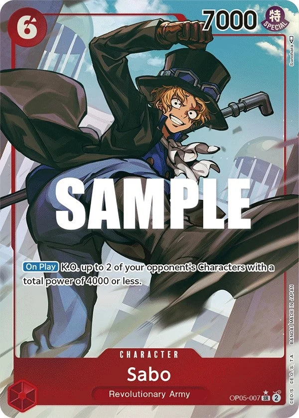 Sabo (007) (Alternate Art) (OP05-007) (Awakening of the New Era) (OP05)