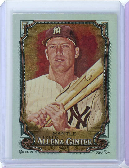 Mickey Mantle 2024 Topps Allen & Ginter foil