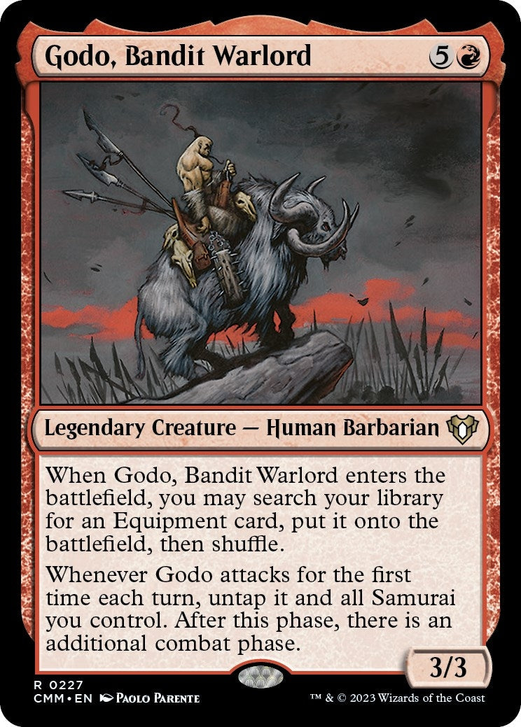 Godo, Bandit Warlord (227) (Commander Masters)