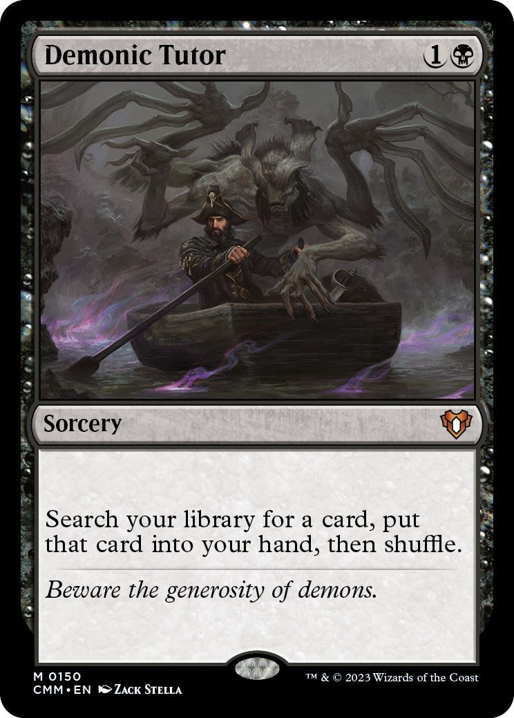 Demonic Tutor (150) (Commander Masters)