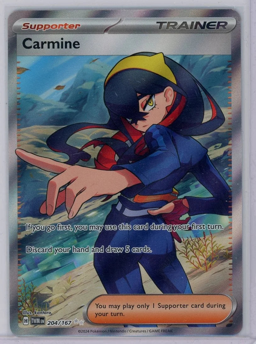 Carmine 2024 Pokémon Twilight Masquerade #204/167