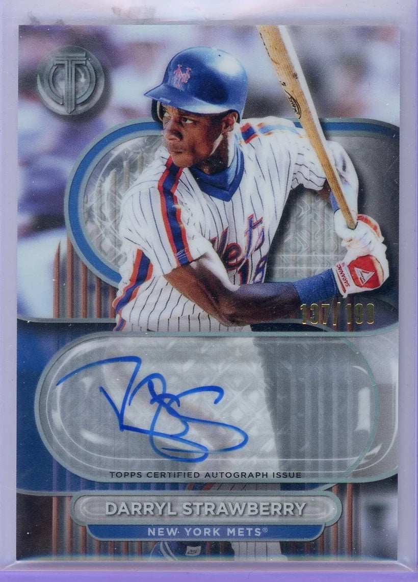 Darryl Strawberry 2024 Topps Tribute autograph /199
