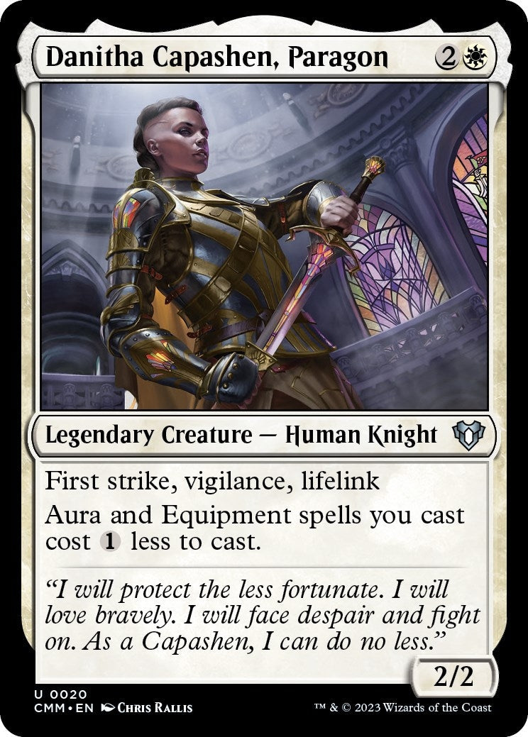 Danitha Capashen, Paragon (20) (Commander Masters)