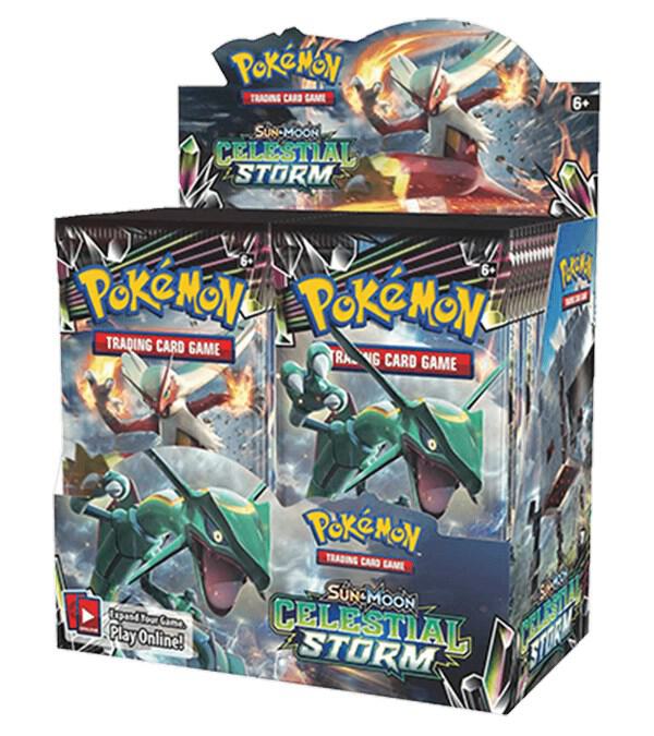 Pokémon Sun & Moon Celestial Storm Booster Box