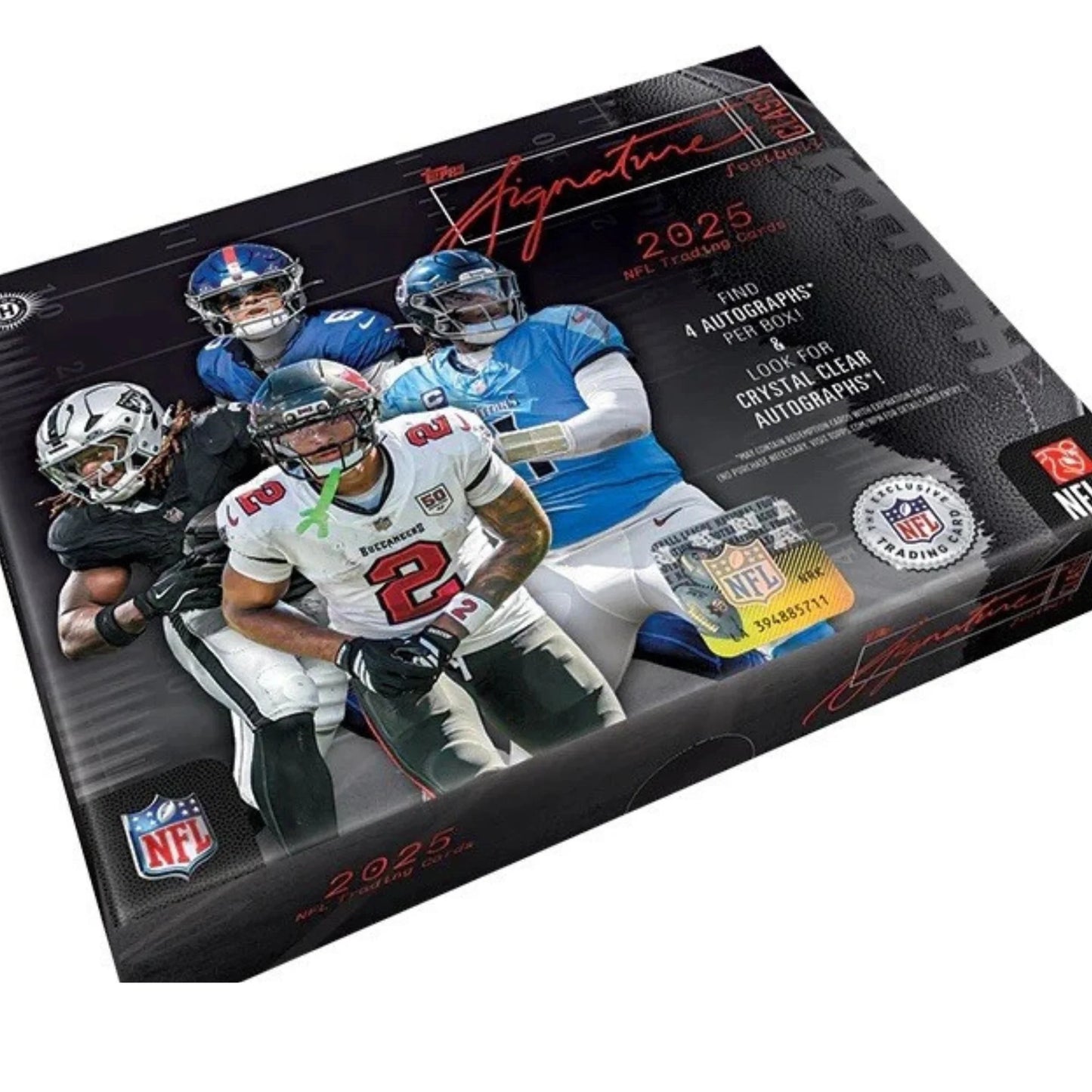 2025 Topps Signature Class NFL Jumbo Box