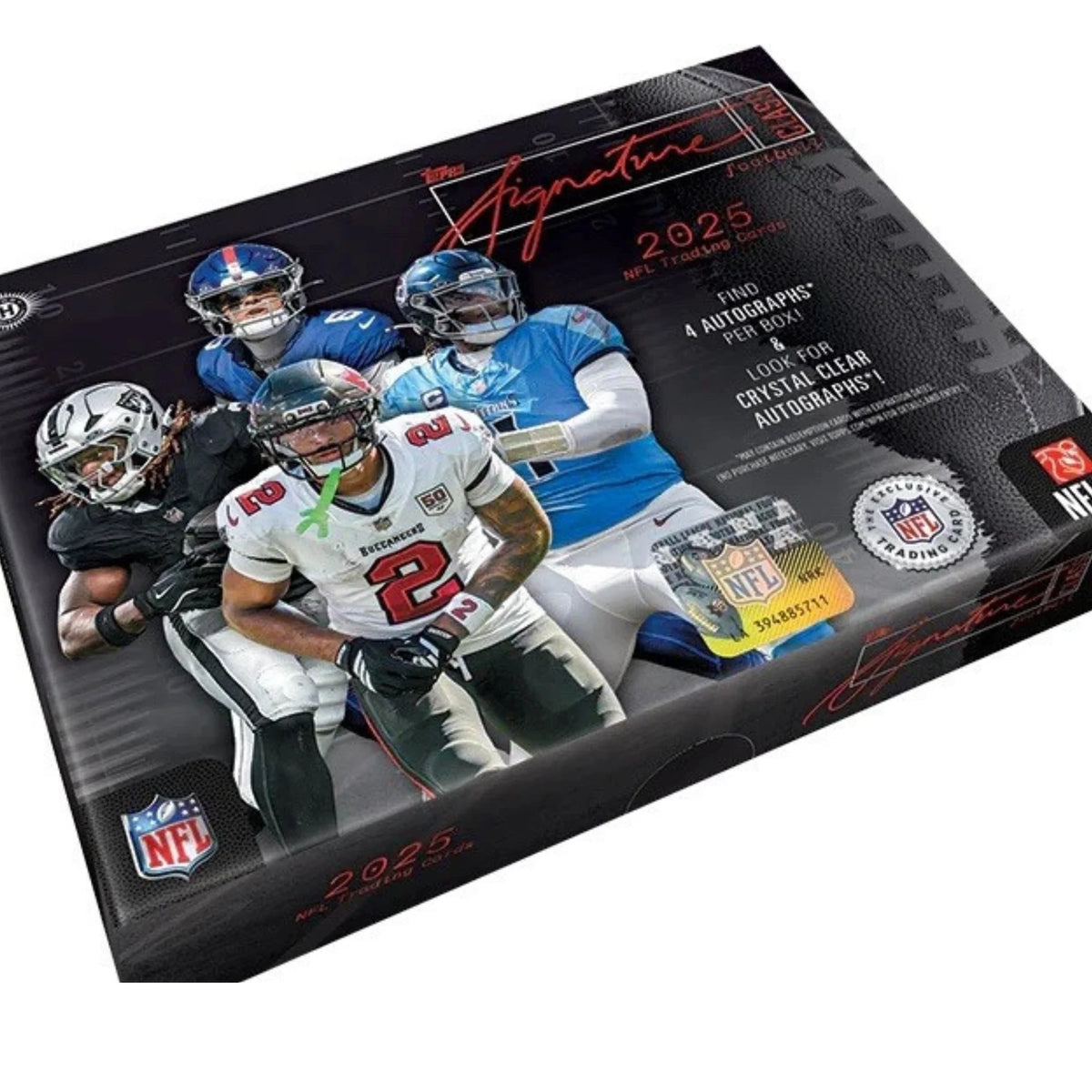 2025 Topps Signature Class NFL Jumbo Box