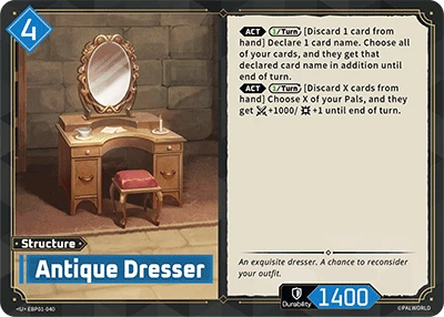 Antique Dresser (EBP01-040) (Dawn of Palpagos) (EBP01)