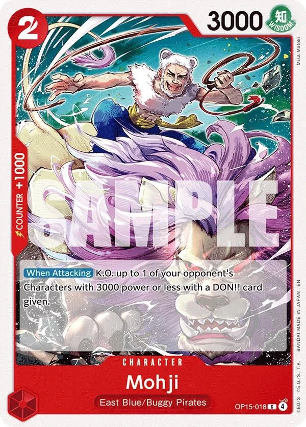 Mohji (OP15-018) (Adventure on Kami's Island) (OP15-EB04)